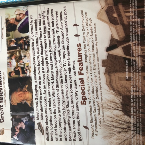 Shameless The Complete First season DVD - Picture 5 of 7